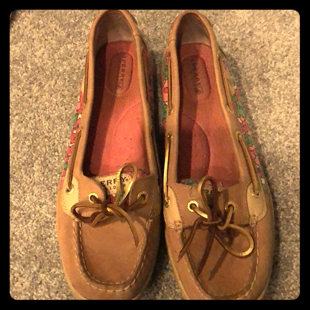 Sperry floral printed Top-sider